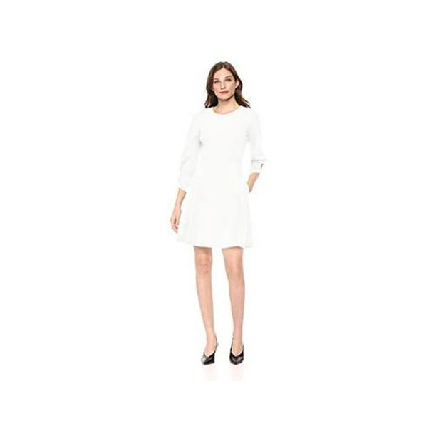 Lark /& Ro Womens Shoulder Pillow Collar Gathered Fit and Flare Puffer Jacket